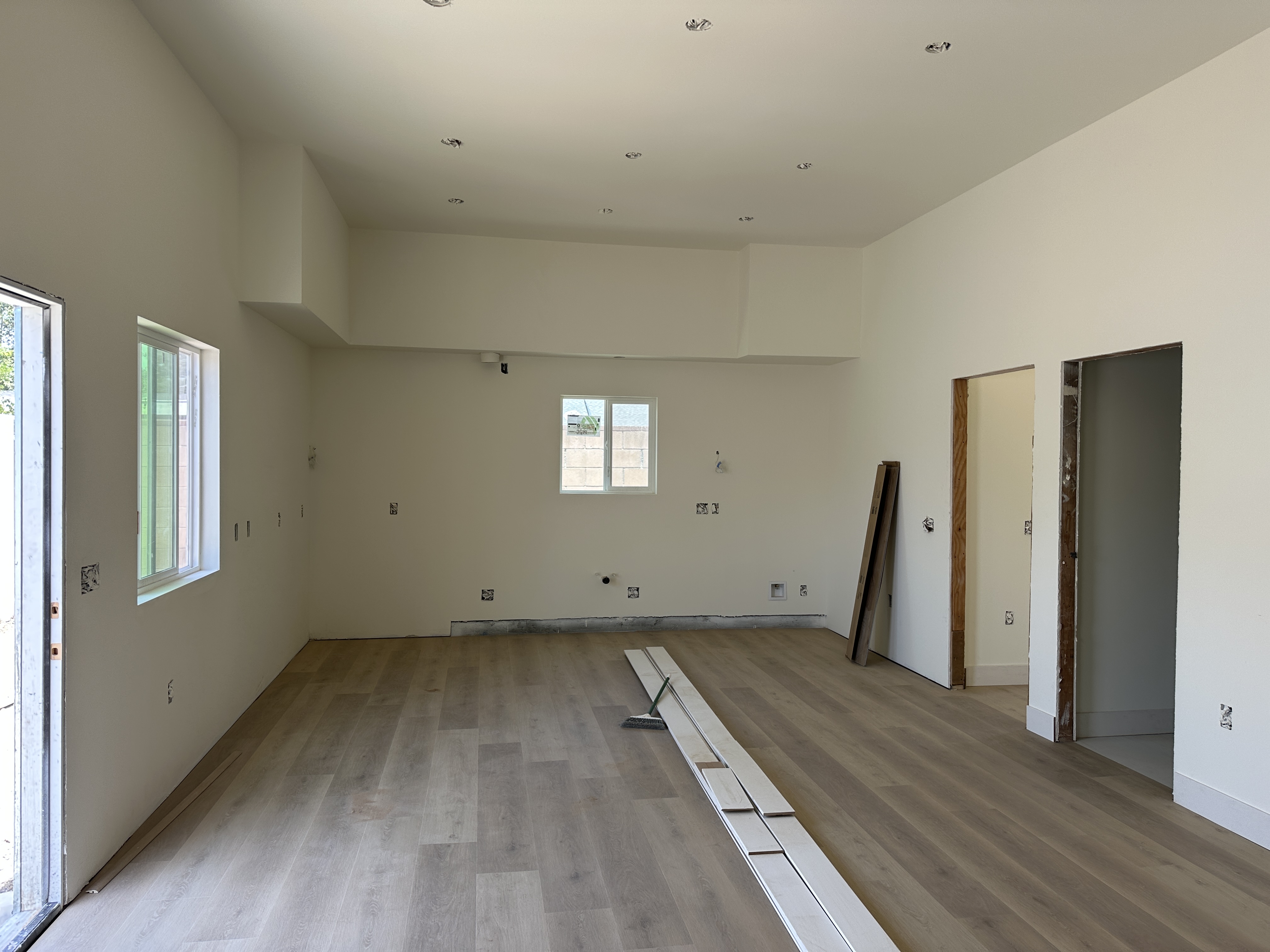 In-progress ADU in Northridge, CA