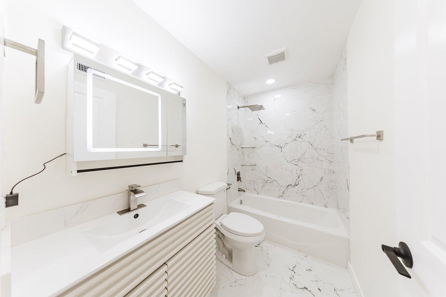 Reseda main house renovated bathroom